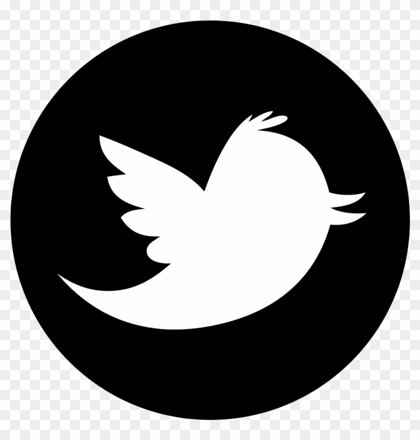 Logo Twitter Png Noir - Twitter Material Design Icon Clipart #313122