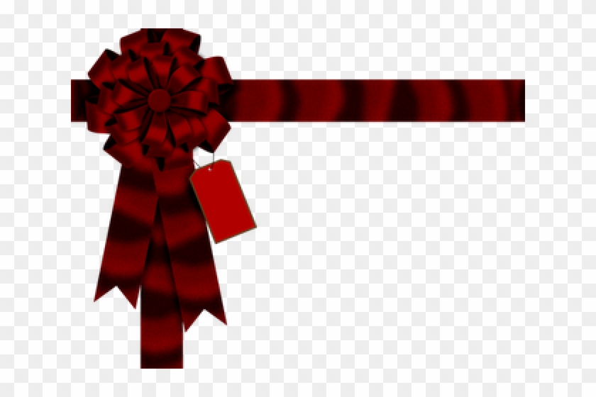 Christmas Ribbon Clipart Wallpaper - Laços De Presente Png Transparent Png #313238