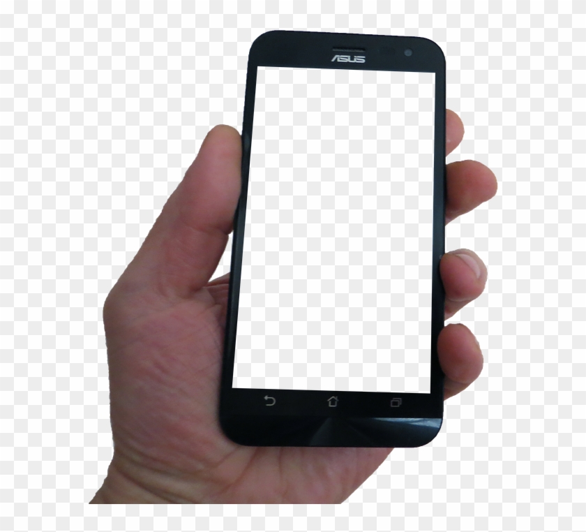 Android Mobile In Hand Png - Syndrome Cou Texto Clipart