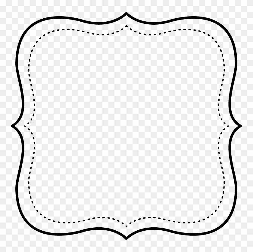 Free Printable Black And Withe Frame - Marcos Blanco Y Negro Clipart