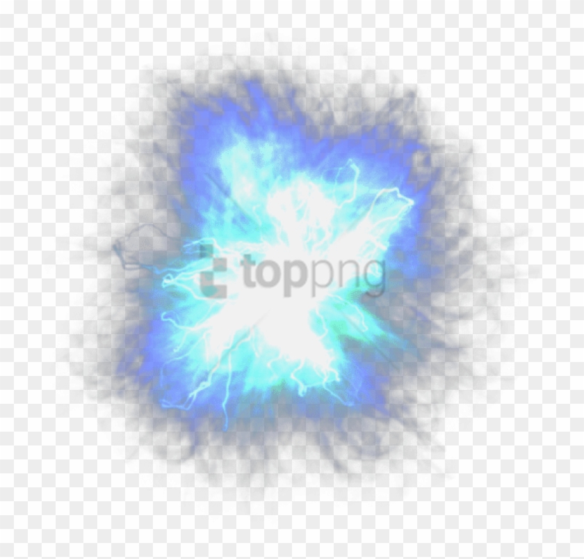 Magic Fire Png - Blue Magic Effect Transparent Clipart #314123