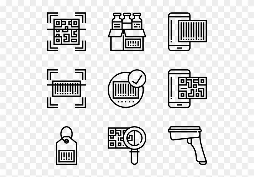 Qr Code - Content Icon Clipart #314384