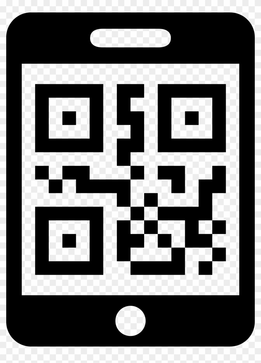 Qr Code Icon Png - Qr Code Png Transparent Clipart