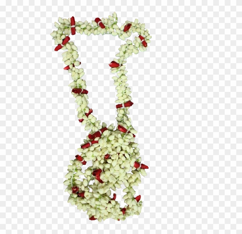 Graphic Royalty Free Download Garland Transparent Flower - Karangan Bunga Melati Png Clipart #314645