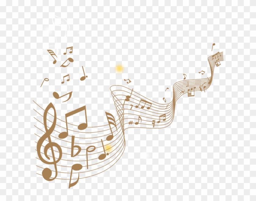 Music Notes - Music Notes Design Png Clipart