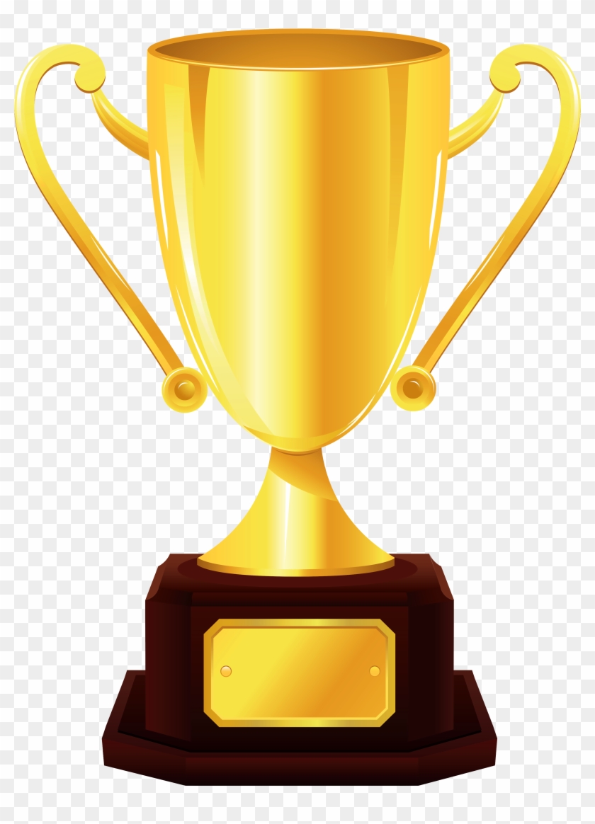 Gold Cup Trophy Png Clipart Picture - Trophy Cup Clip Art Transparent Png