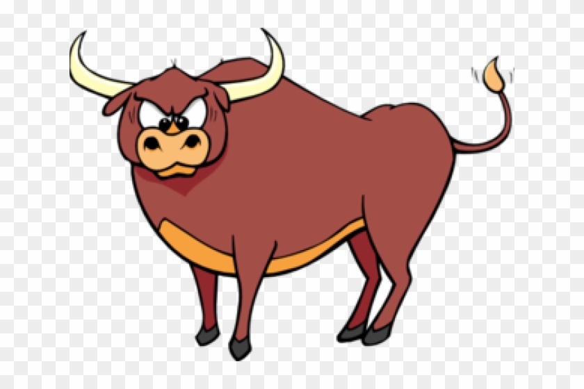 Bulls Clipart Real - Bull Cartoon - Png Download