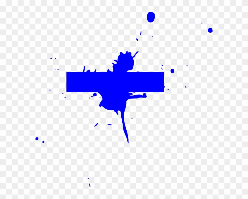 Blue Title Splat Svg Clip Arts 600 X 595 Px - Png Download
