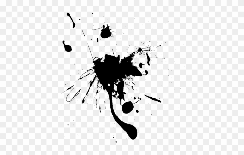 Paint, Splatter, Splash, Ink, Drop, Splattered, Drip - Png Paint Splatter Ink Drop Clipart #316430