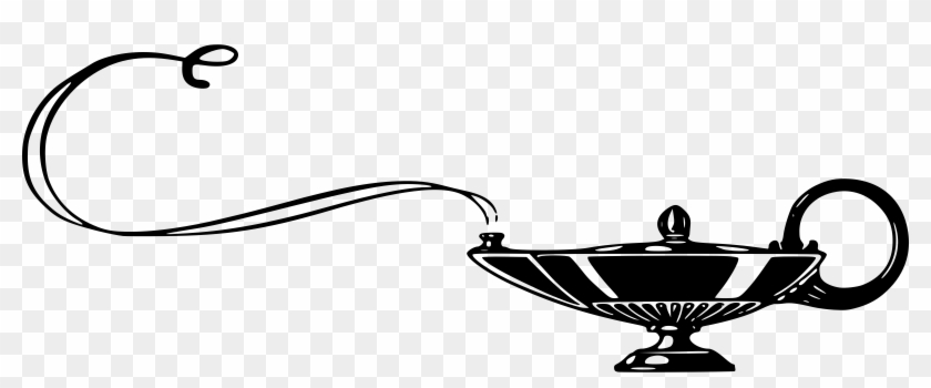 Smoke Clipart - Clipart Magic Lamp - Png Download