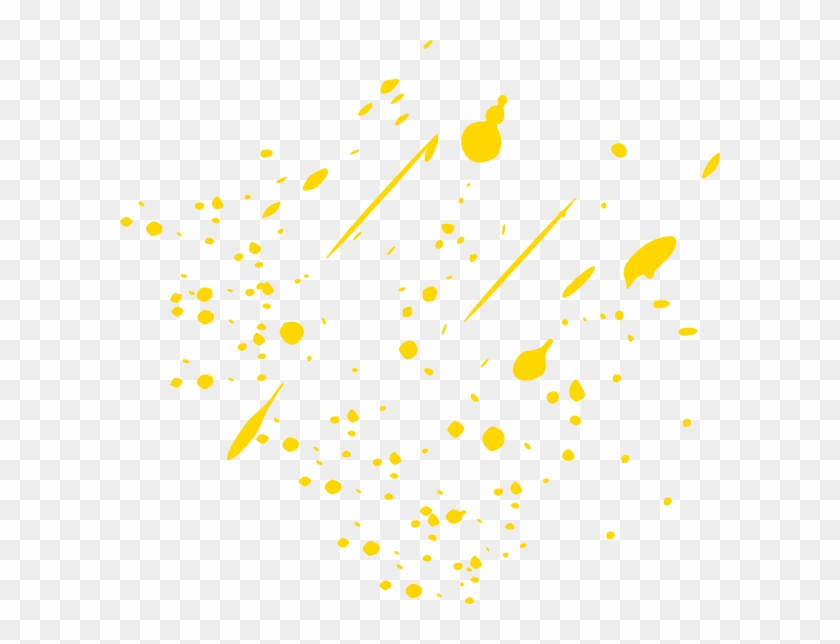 Small - Blue Paint Splatter Png Clipart