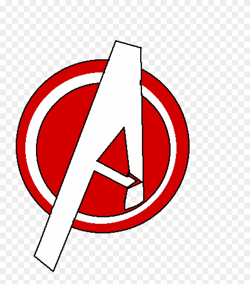 A Really Bad Avengers Logo - Circle Clipart