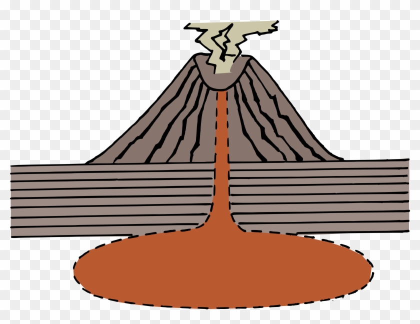 Volcano Transparent Png - Volcano Clipart #317032