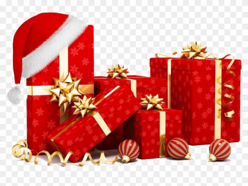 Free Png Gifts Png Images Transparent - Transparent Background Christmas Gifts Png Clipart