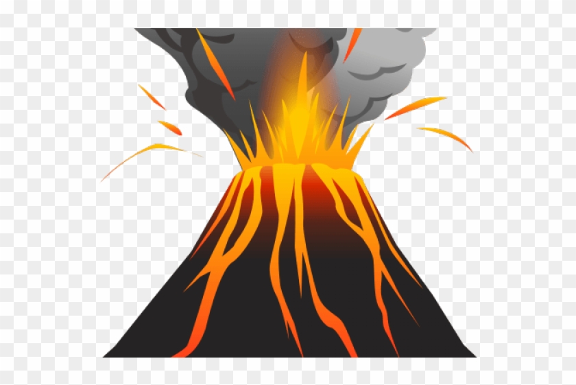 Volcano Emoji Clipart