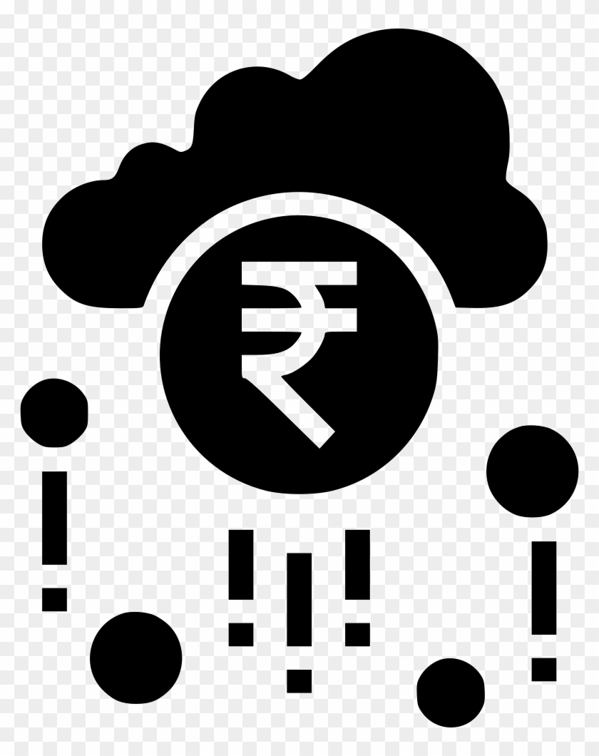 Cloud Earning Fortune Money Raining Success Wealth Clipart #317222