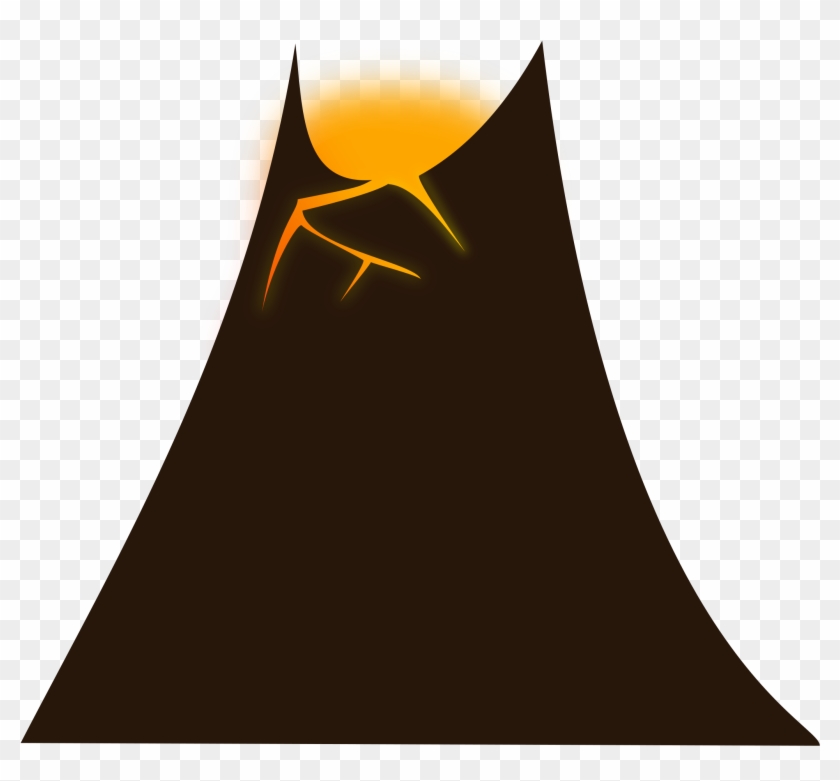 This Free Icons Png Design Of Simple-volcano Clipart #317281