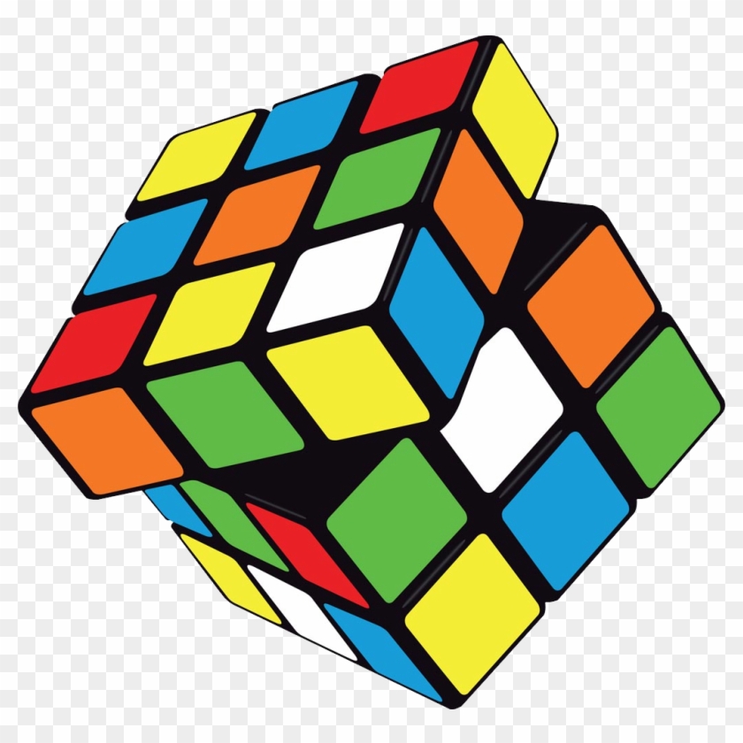 Rubik's Cube Vector Clipart