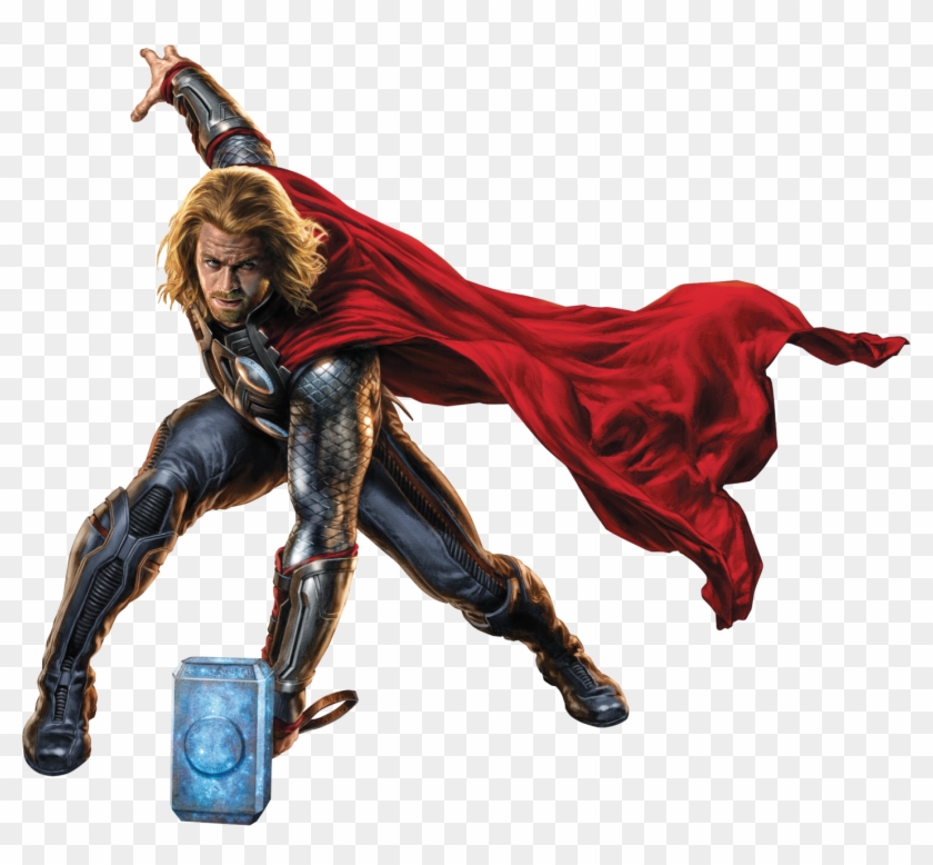 Thor 2 Avengers Fh - Avengers Thor Png Clipart