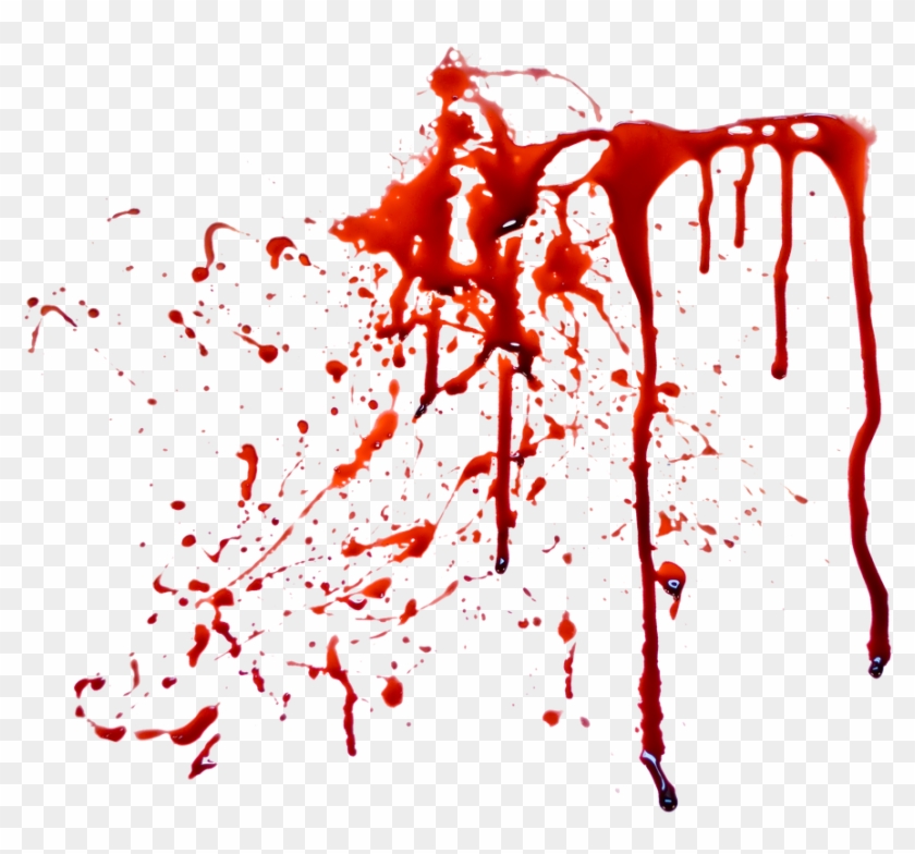 Png Blood - Blood Splatter Transparent Hd Clipart