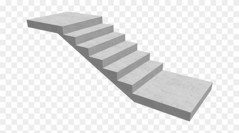 Mitau Prefab Provides Both Standard And Bespoke Precast - Concrete Stairs Png Clipart #317470