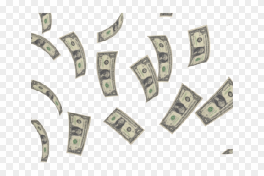 Falling Money No Background Clipart