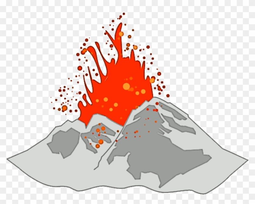 Free Png Volcano Png Images Transparent - Volcano Eruption Clipart Gif