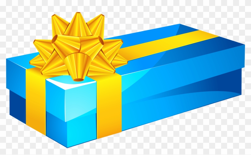 3000 X 1714 9 - Long Gift Box Clipart - Png Download