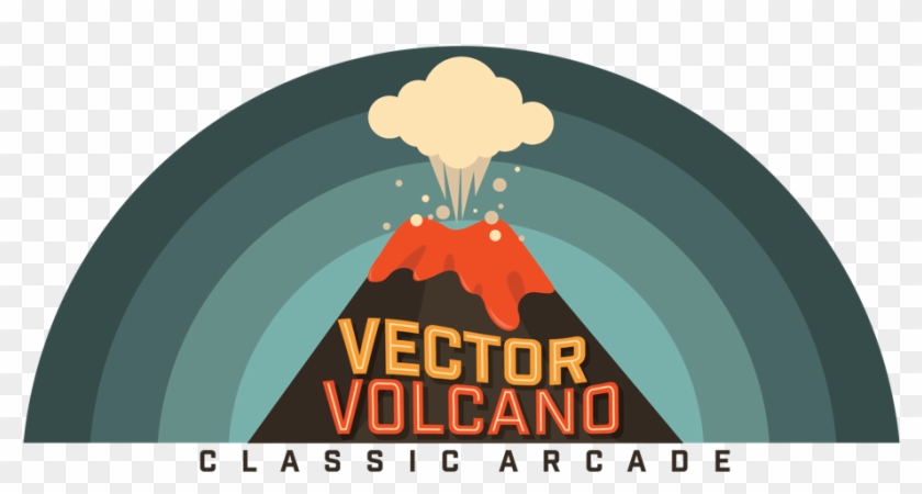 Volcano Vector Free Clipart