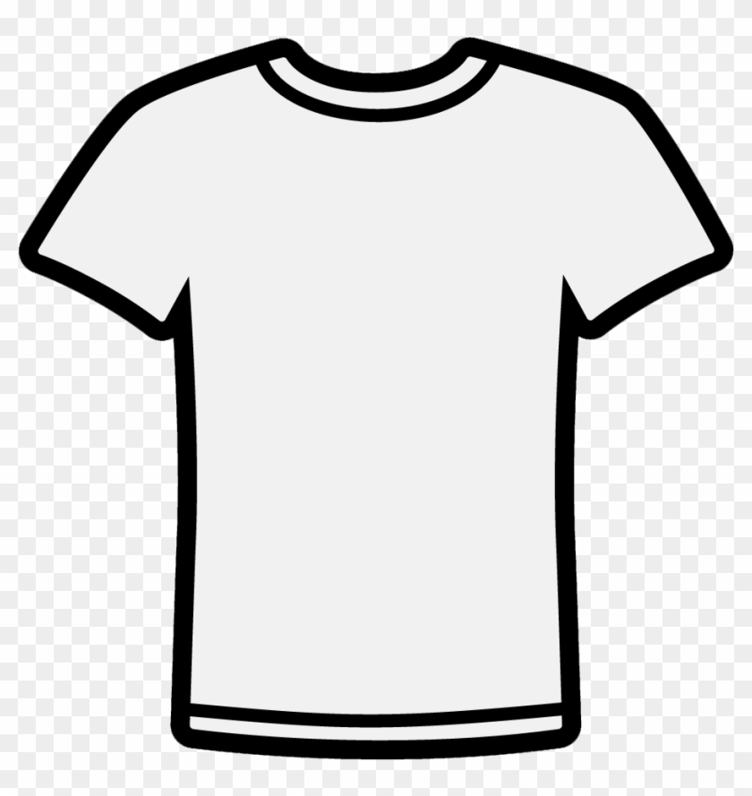 T Shirt Clip Art Of A Shirt Clipart Image - White T Shirt Clipart Png Transparent Png