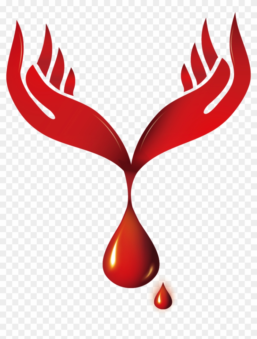 Blood Transfusion Clipart - Clip Art Blood Donation Logo - Png Download