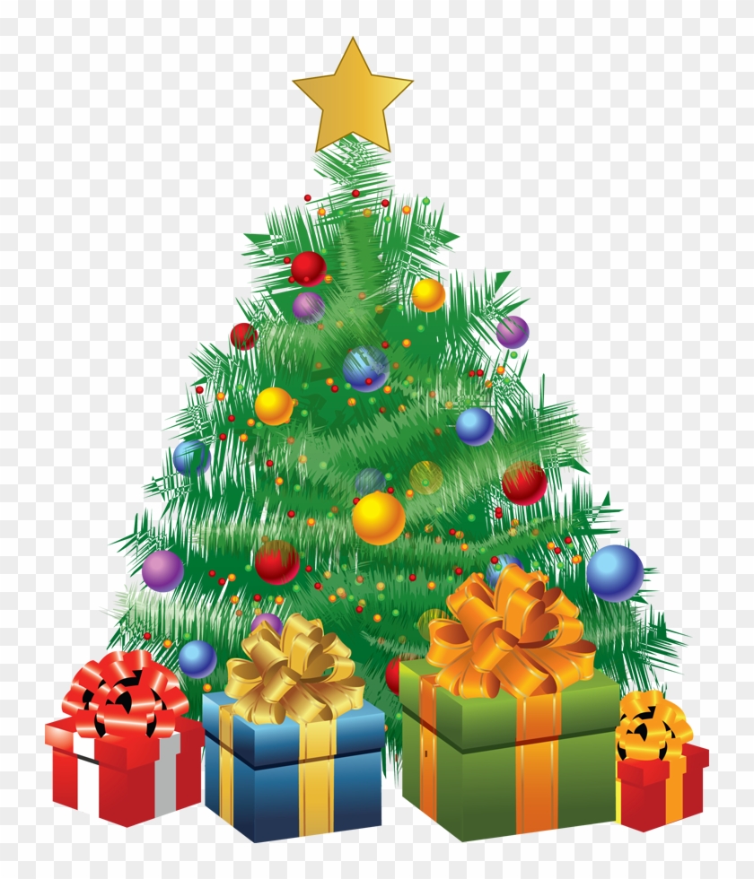 Christian Christmas Png Images - Animated Christmas Tree With Gifts Clipart #318323