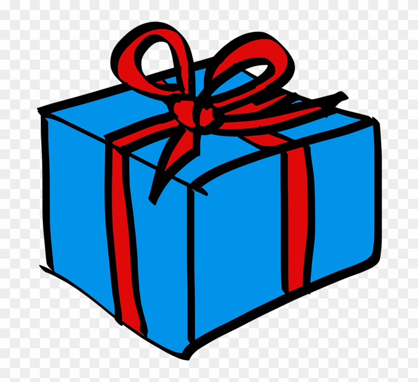Present Cartoon Png - Cartoon Present Drawing Clipart