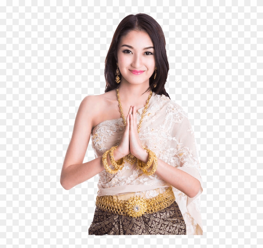 Thai Girl Welcome Clipart