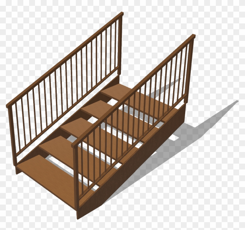 Straightstairs - Handrail Clipart