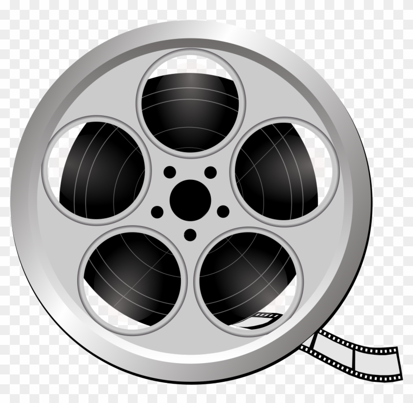 Movie Reel Buddhist Film Reel Clip Art At Vector Clip - Transparent Background Film Reel - Png Download@pikpng.com