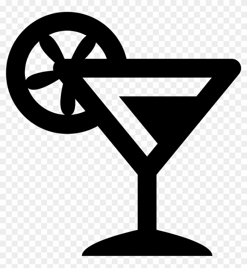 Cocktail Png Free Download - Cocktail Icon Png Clipart #318972