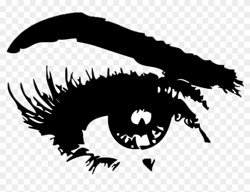 Eyebrow - Eyes With Lashes Clipart - Png Download #319023