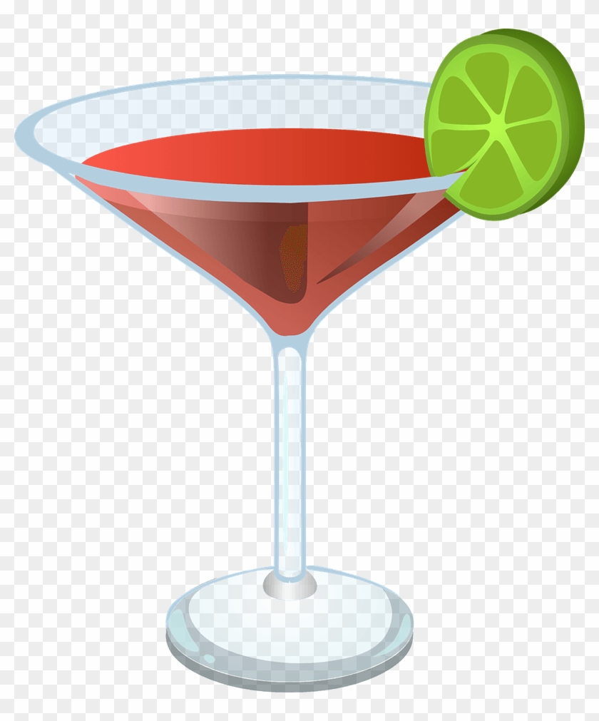 Free To Use & Public Domain Cocktail Clip Art - Cocktail Clipart Transparent Background - Png Download