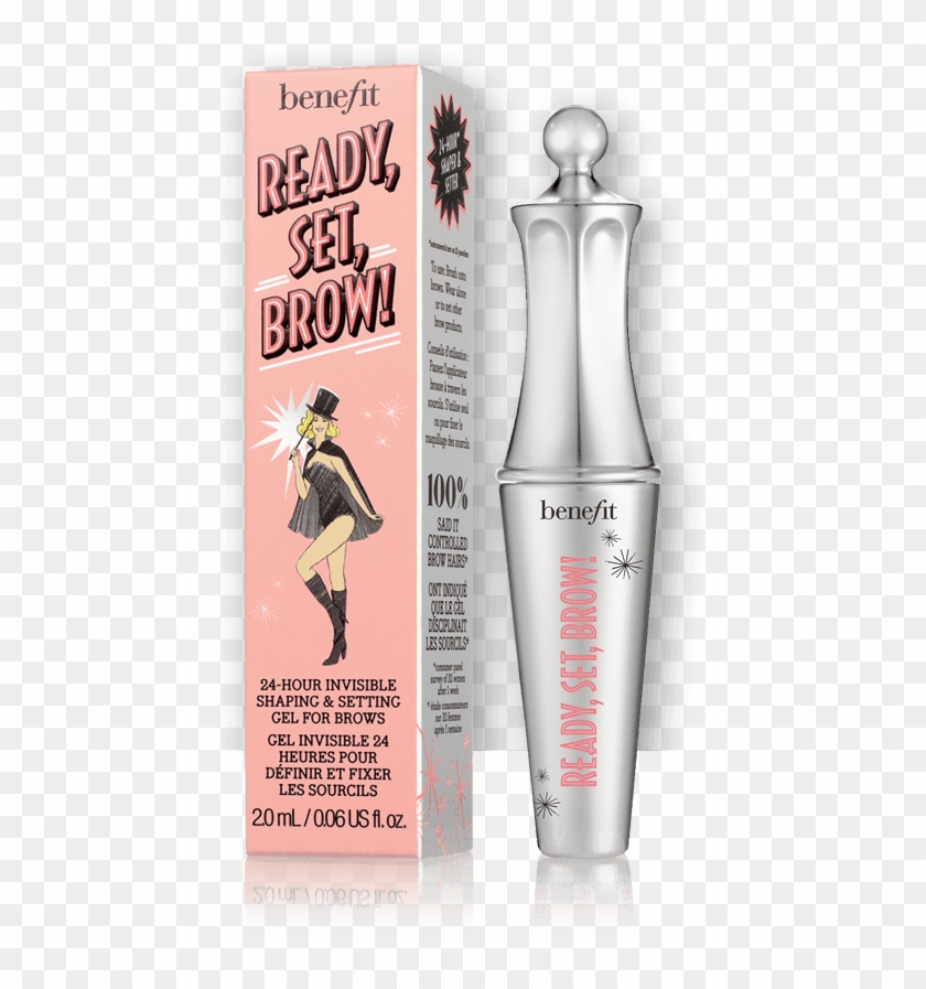 Ready Set Clear Gel Transparent Background - 24 Hour Brow Setter Benefit Clipart #319158