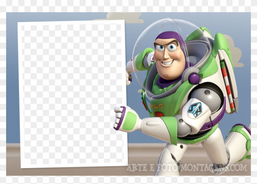 Moldura Toy Story Png - Buzz Lightyear Clipart #319239