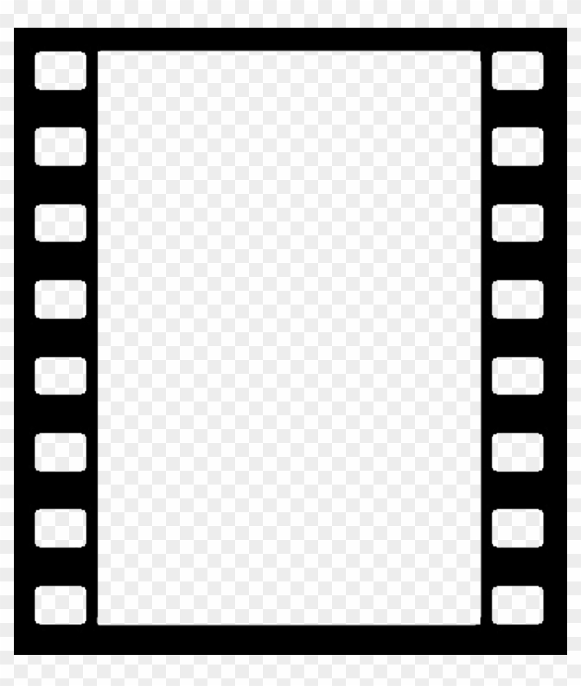 Movie Film Strip Clipart - Film Strip Border - Png Download #319283
