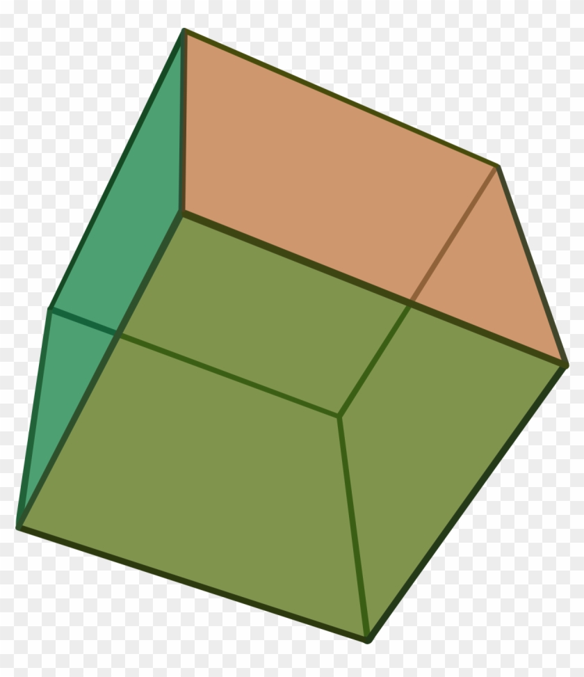 Platonic Solids Cube - Cubo O Hexaedro Clipart #319314
