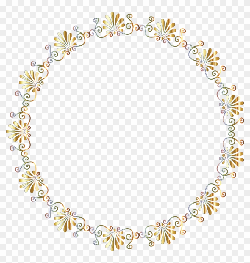 Fancy Frame Transparent Image Vector Clipart Psd Png - Circle Fancy Frames Transparent #319368