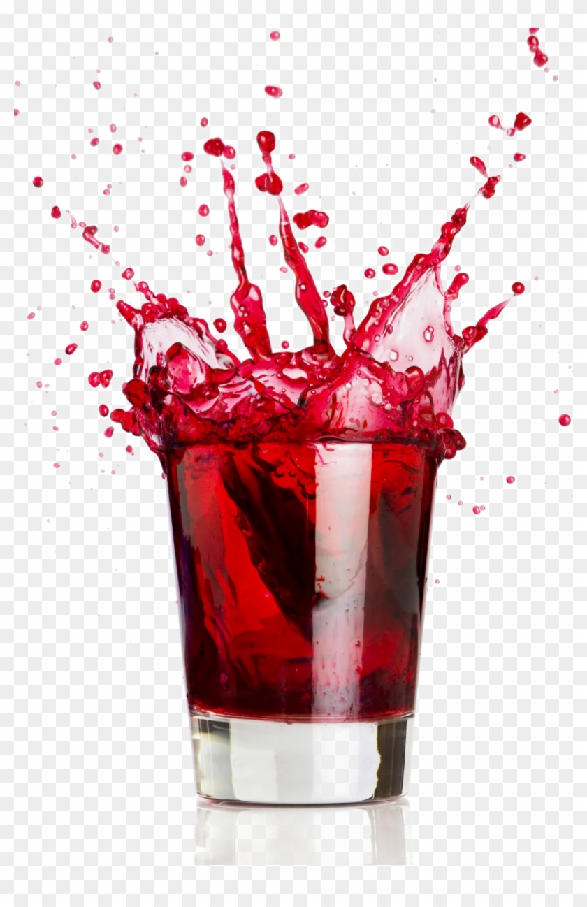 Cocktail Png Transparent Image - Red Drink In Glass Clipart