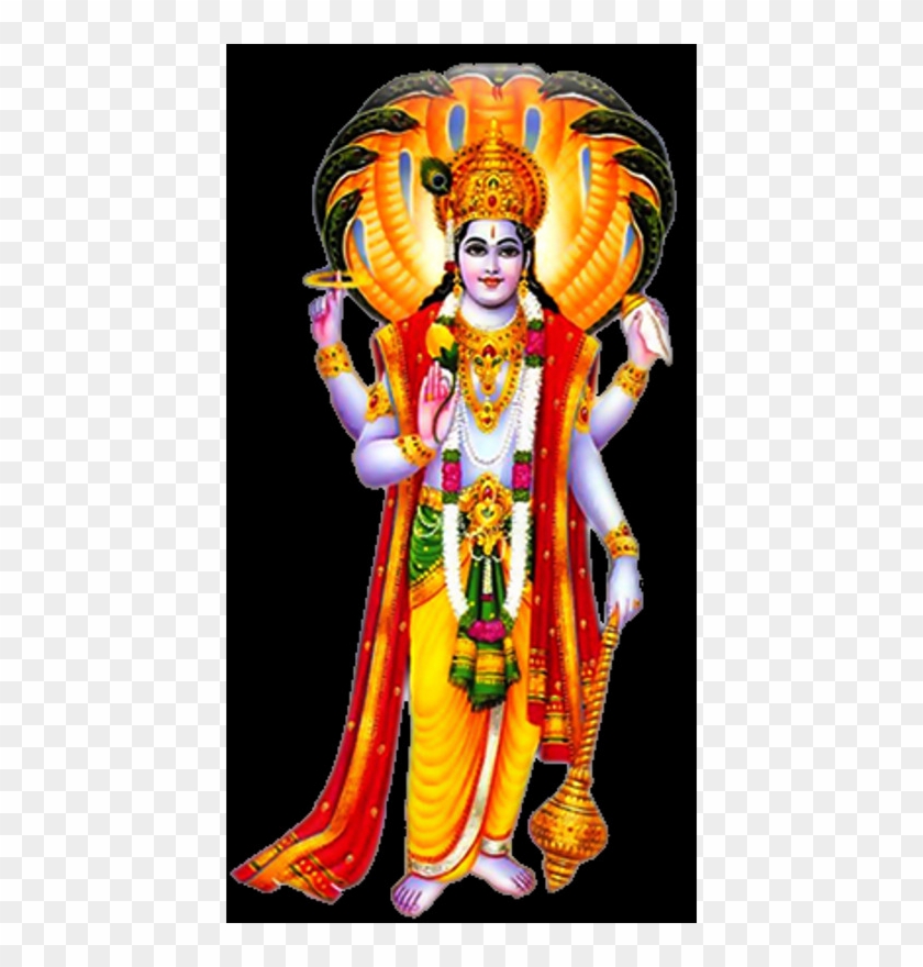 God Png - Full Hd Vishnu Bhagwan Hd Clipart