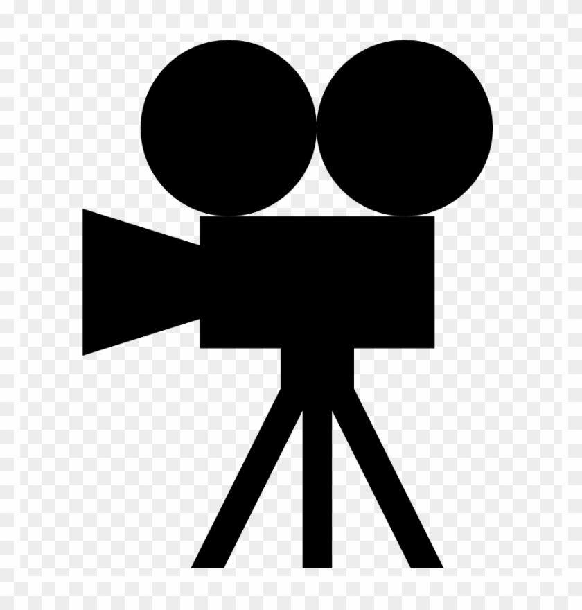 Vireo Clipart Movie Reel - Clip Art Movie Camera - Png Download