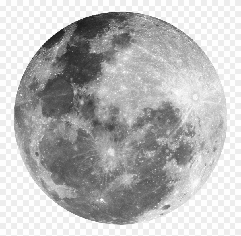 Moon Png - Transparent Background Full Moon Png Clipart
