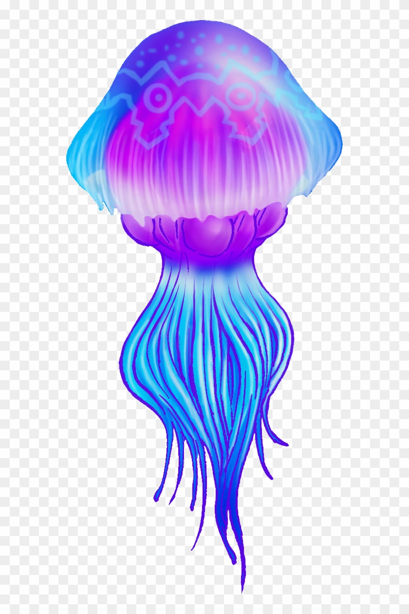 Jellyfish Png High-quality Image - Transparent Background Jellyfish Png Clipart #319959