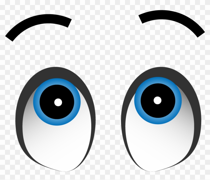 11 Expression Cartoon Eyes With Transparent Background - Circle Clipart